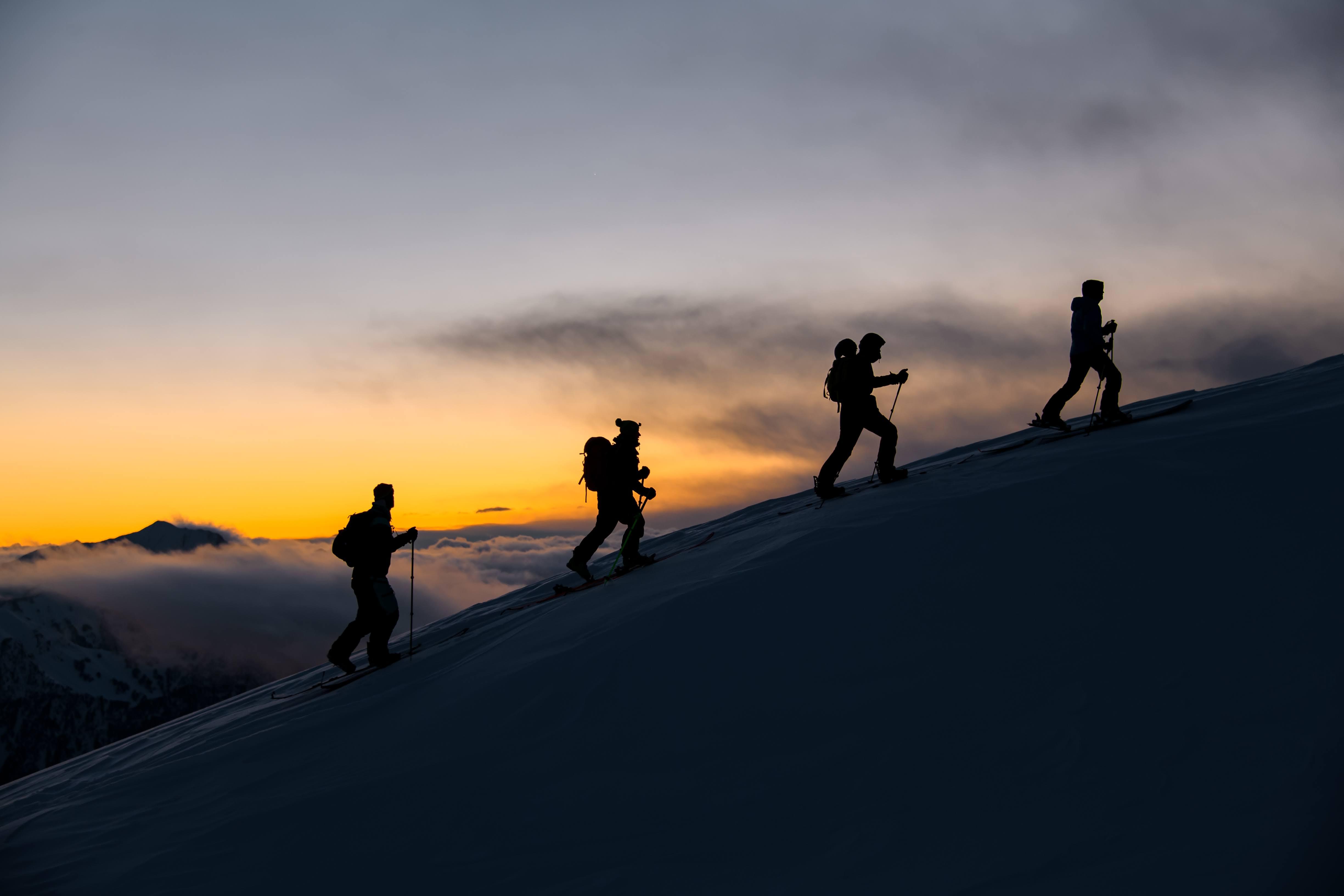 skitour on Chrdili mountain